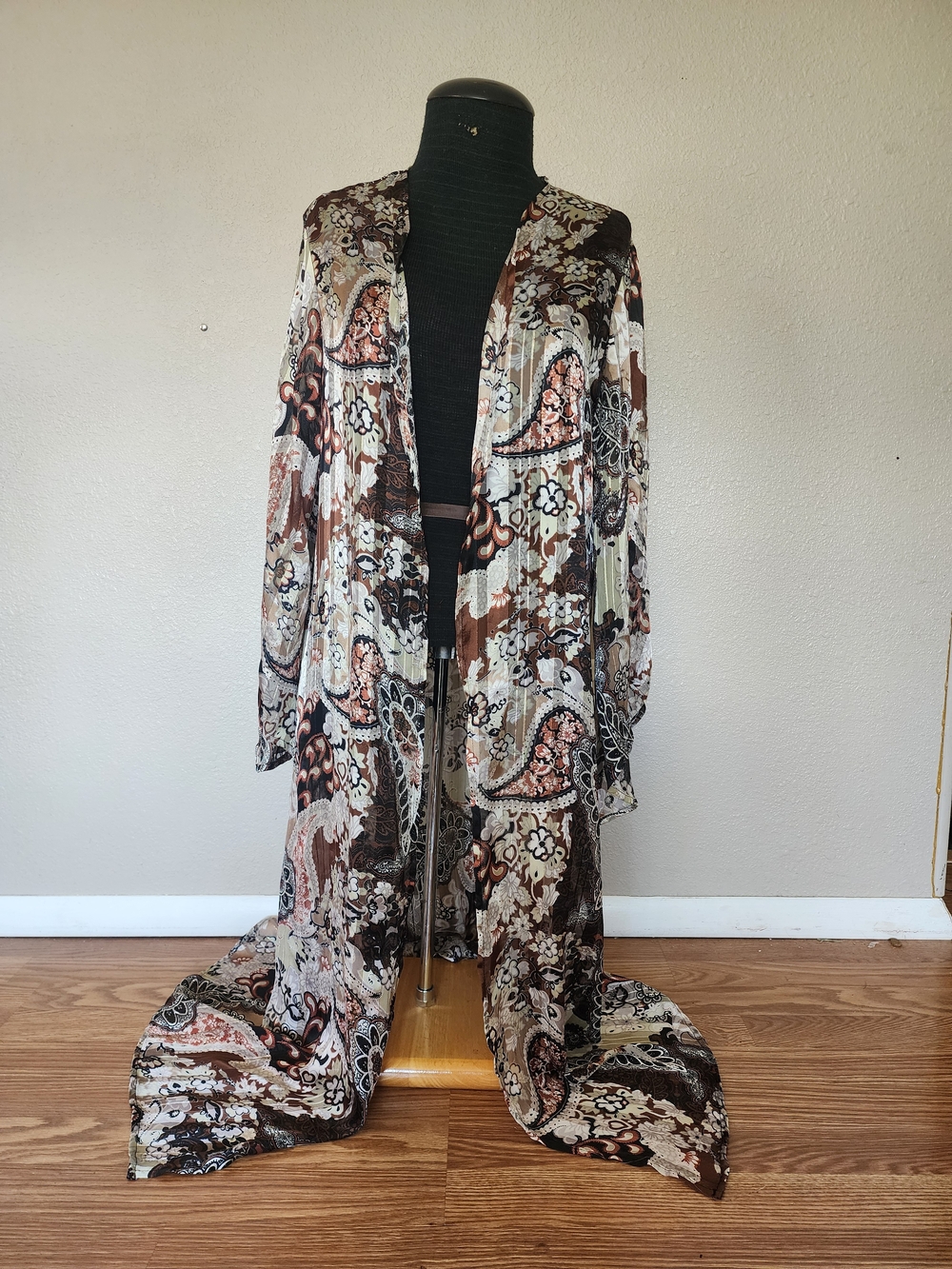 Paisley Kimono Jacket